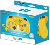 Controller -- Hori Battle Pad - Pikachu Edition (Nintendo Wii U)